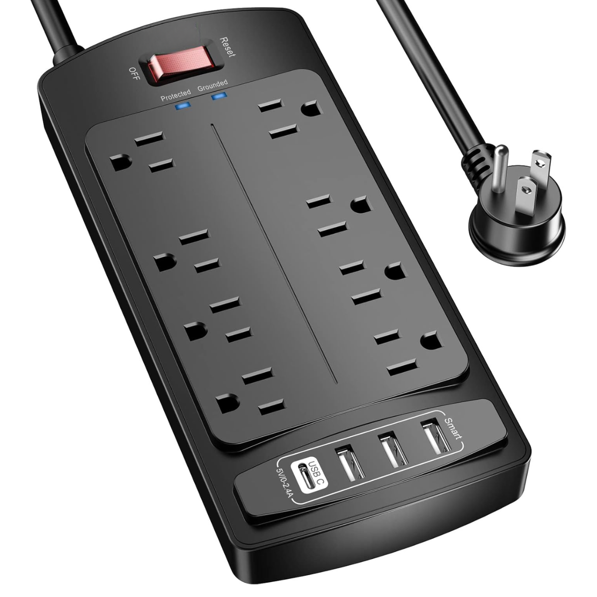 6 Ft Surge Protector Power Strip